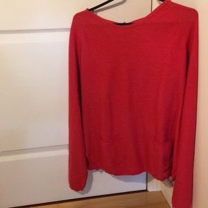 3/19$ sale, Dark salmon 100% lambswool